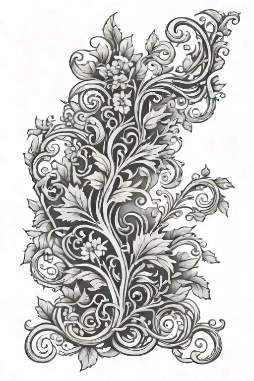 Vines Ful Arm Sleeve