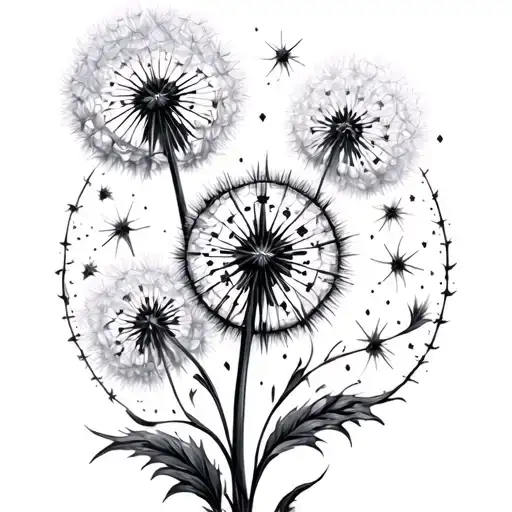 Dandelion And Compass