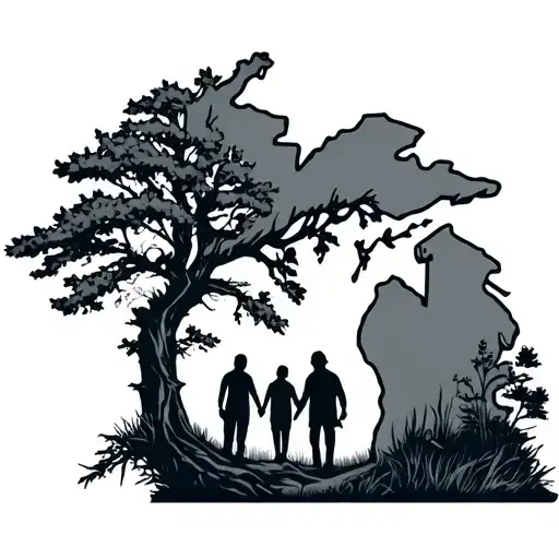 Family Rooted In The Upper Peninsula Of Michigan Representing Kindness And Heart