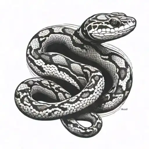 Ball Python Forearm