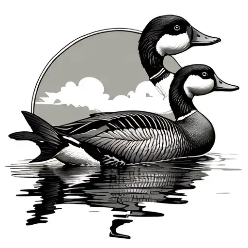 Walleye Ducks And Geese