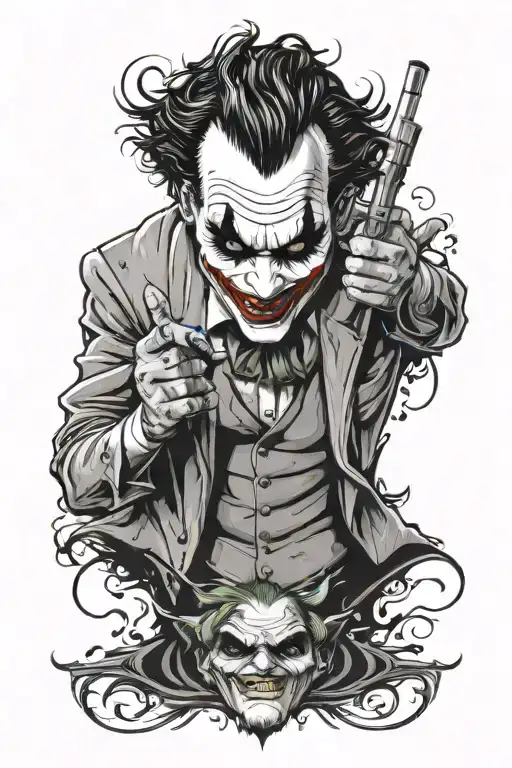 Joker Why So Serious Face