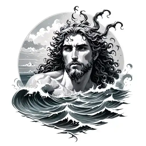 Poseidon And Ocean