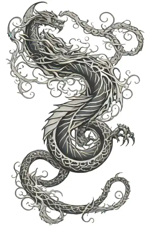 Dragon Vines Wrapping