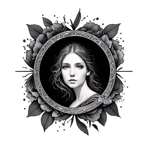 Circle And Inside A Healing