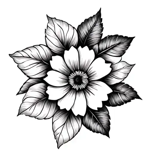 Flores And Mandala Design