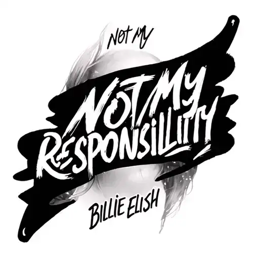 Billie Eilish Not My Responsibility Lyrics