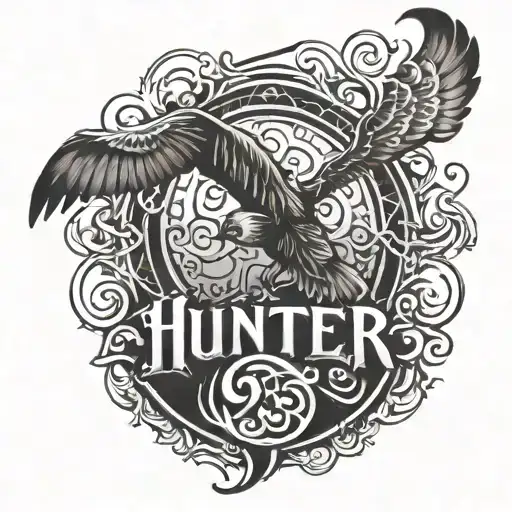 Hunter Harper Ambigram