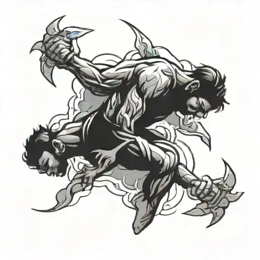 Mma Tattoo About Coping With Anxiety