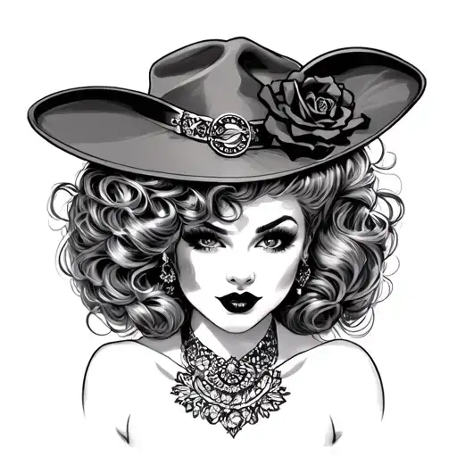Gangster Pin Up Girl