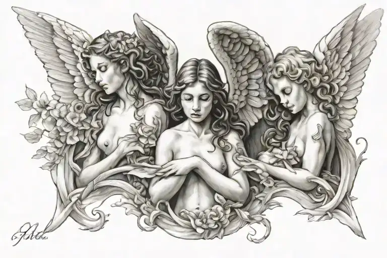 3 Angels Togehter
