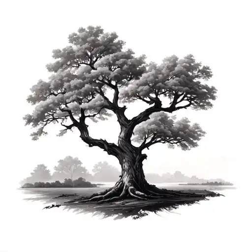 Oak Trees