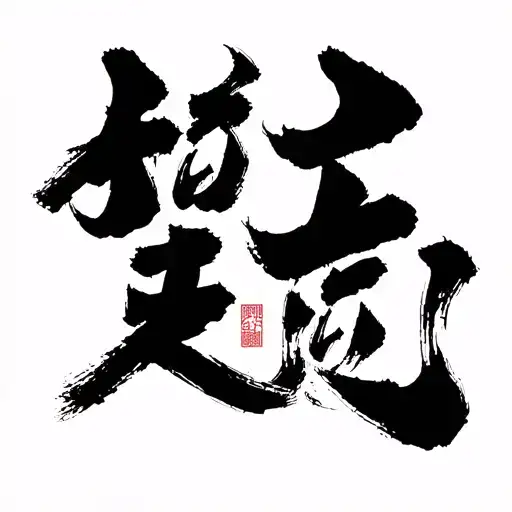 Baybayin Calligraphy Brush Strokes