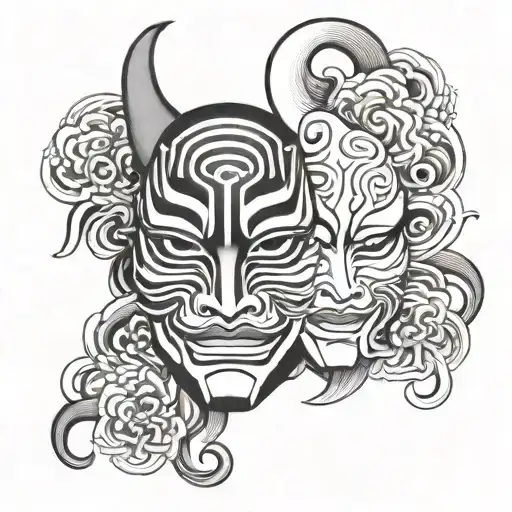 Kabuki Mask
