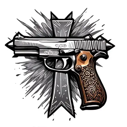 Guns And Cross