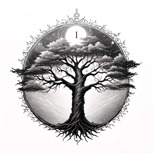 Tree Of Life And Time And Journey Of Never Being Alone