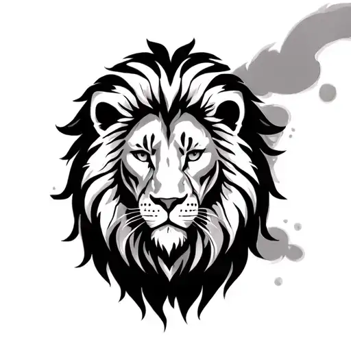 Lion White 3 Arroces In The Back