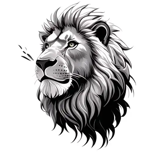 Lion White 3 Arroces In The Back