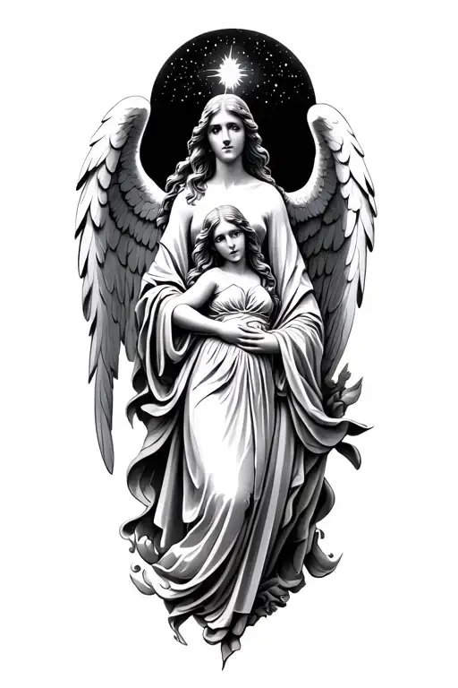 Angels Representing Lost Ones That Have Died