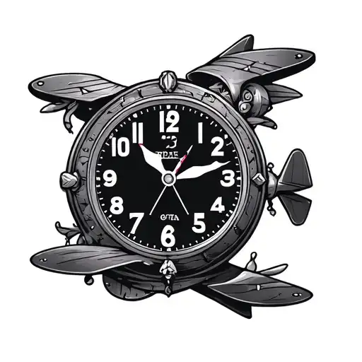 Clock And Sign Planes