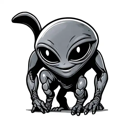 Simple Aliens Emoji