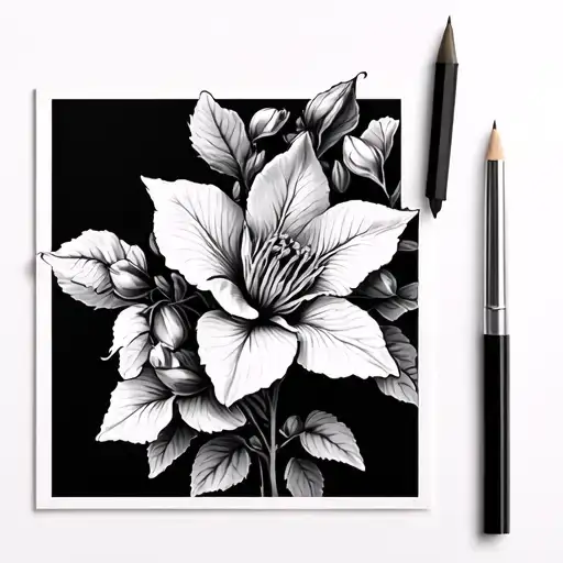 Clematis Flower Blooming