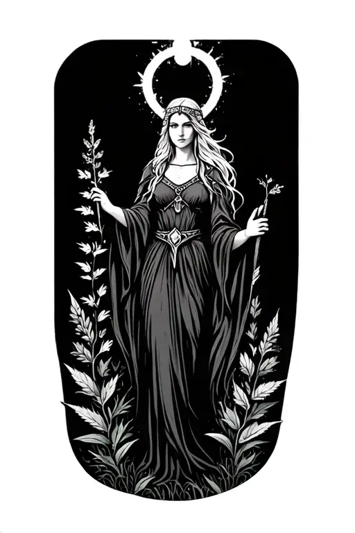 Eir Norse Goddess Of Healing Herbs