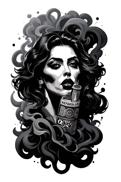 Big Result Require Big Ambition Tattoo Will Dice And Smoke