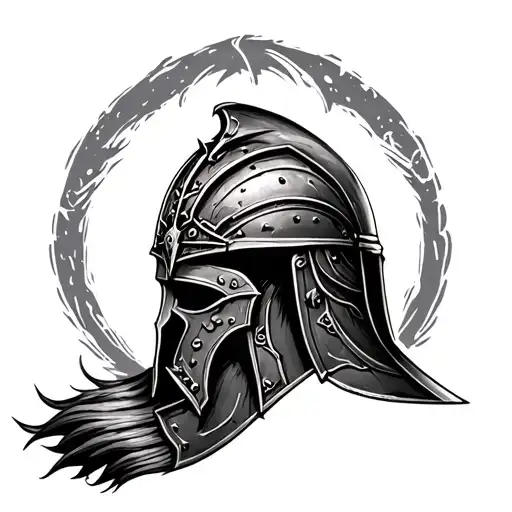 Forearm Gladiator Helmet