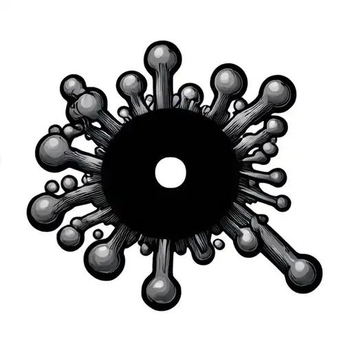 Notes Lines That Go Into The Chemical Symbol For Seratonin From Left To Right
