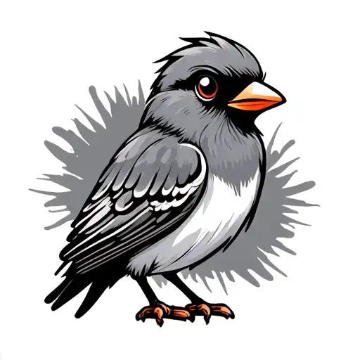 Cartoon Bird