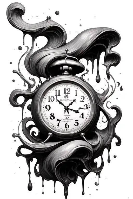 The Persistence Of Salvador Dali Melting Clock Memory