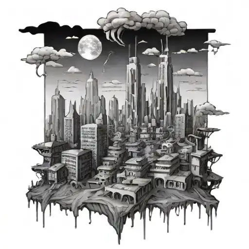 Dystopian City