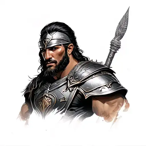 Juda Leon And A Spartan