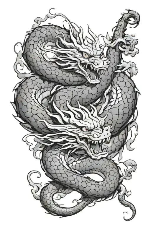 Shenron And The Dragonballs Ribs