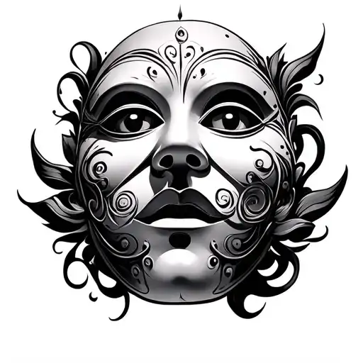 Mask With Rotating Eyes