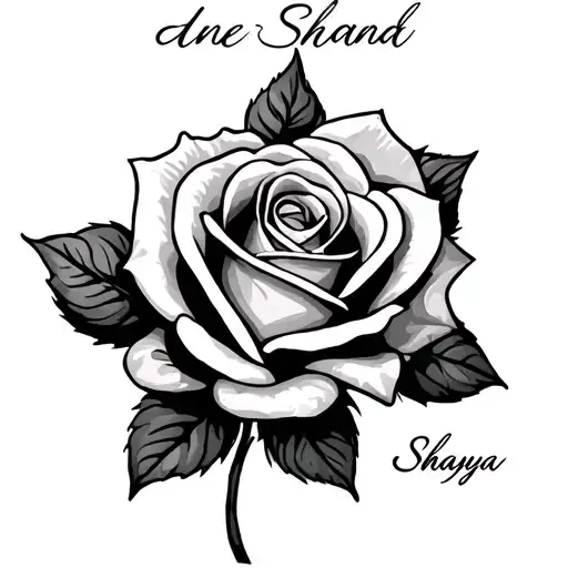 Rose With The Name Shayna