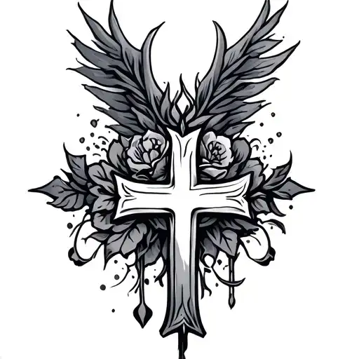 Cross Surrounded