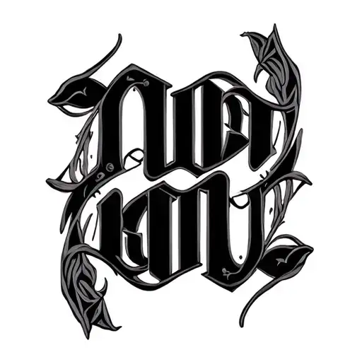 Two Word Ambigram Generator