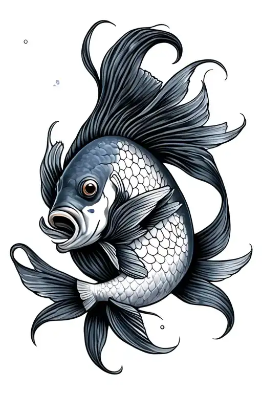 Pisces Fish Wrapped Around