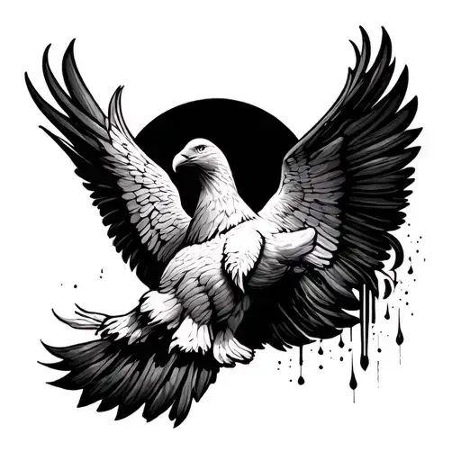 Freedom And Independence Minimalist Tattoo Design