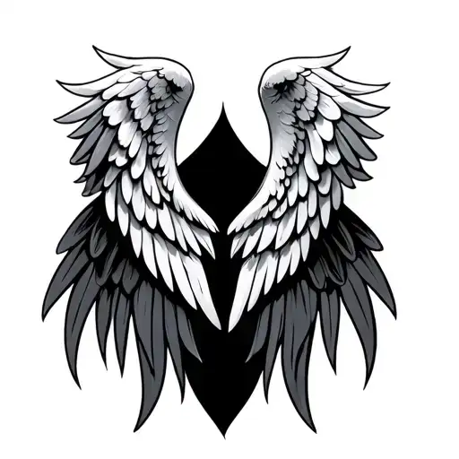 Back Neck Wings
