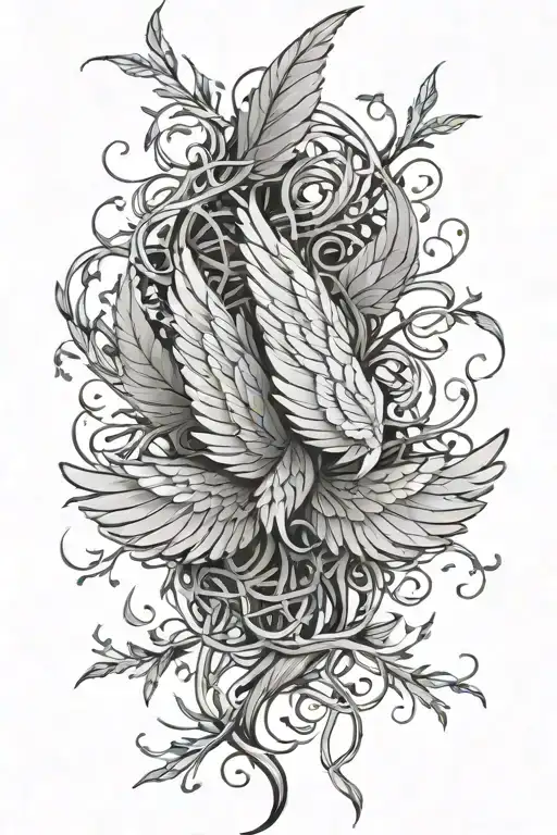 The Wings Are Tangled Branches