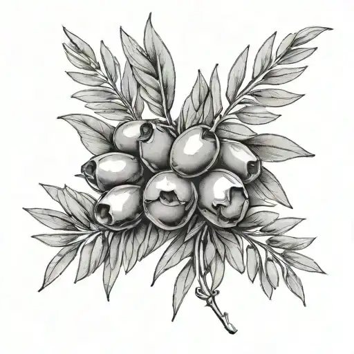 I Would Like An Olive Wreath With The First Name Giulia And The Number 23 Below