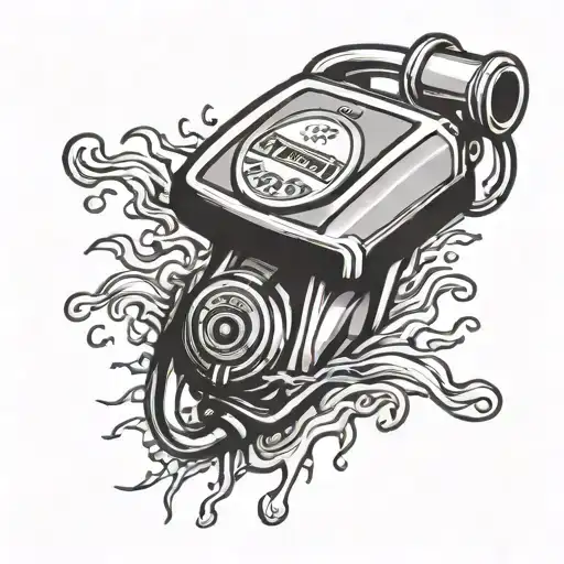 Gasoline Pump Tube Spilling