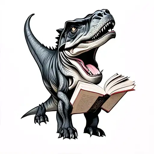Dog Book Dinosaur