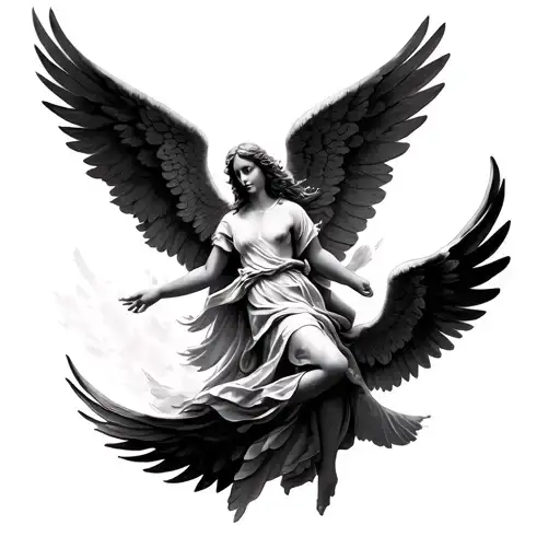 Heaven Angels Flying