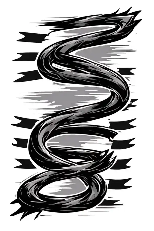 Motorsport Race Track Intertwined