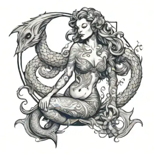 Siren Beautifull Full Body Woman