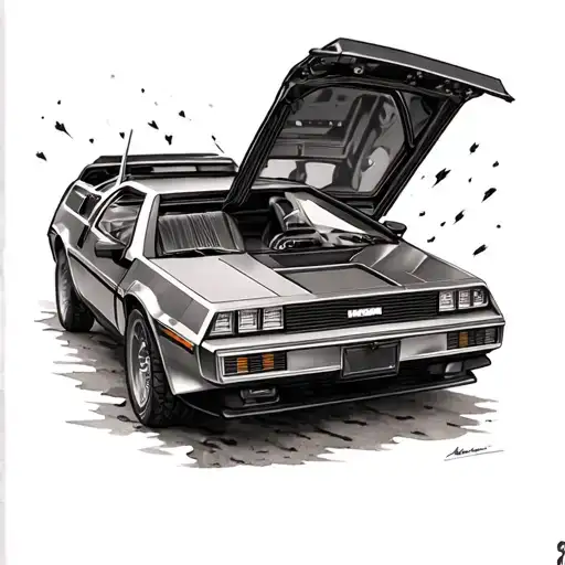 Delorean Car